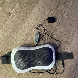 Back Massager with Heat, Shiatsu Massage Pillow with Deep Tissue Kneading Neck